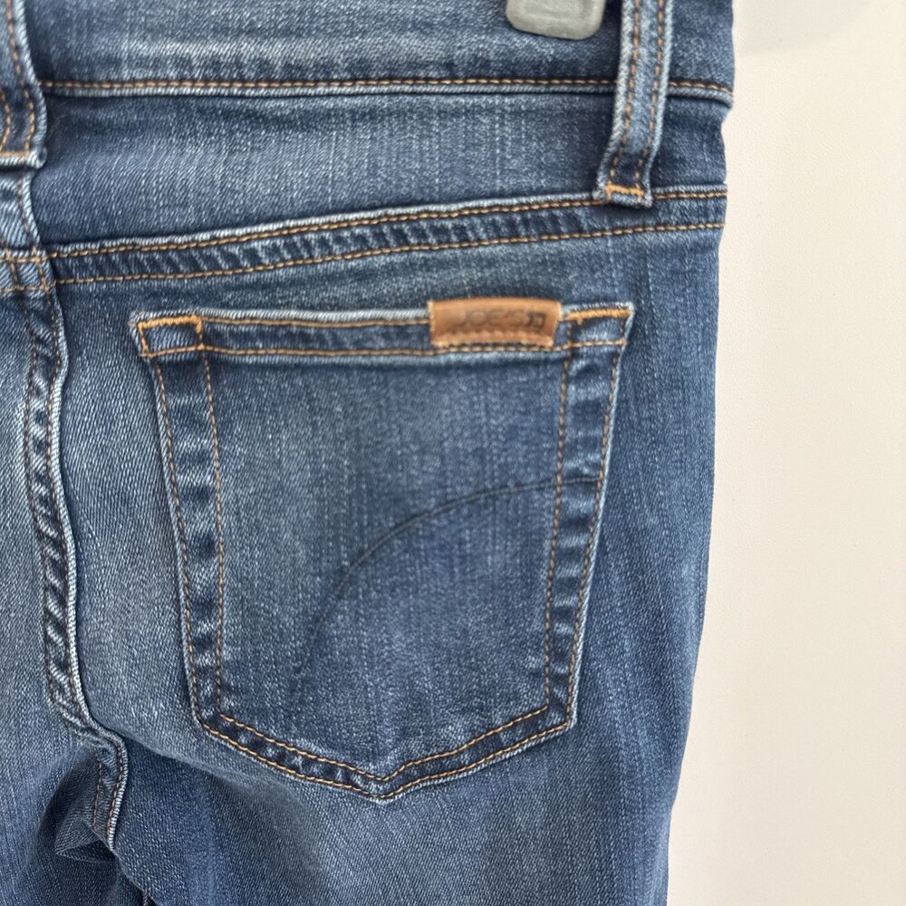 Joes Jeans Womens Sz 26x33 Icon Flare Blue Mid Rise Flawless Boho Y2K 90s Vibes - Picture 5 of 10